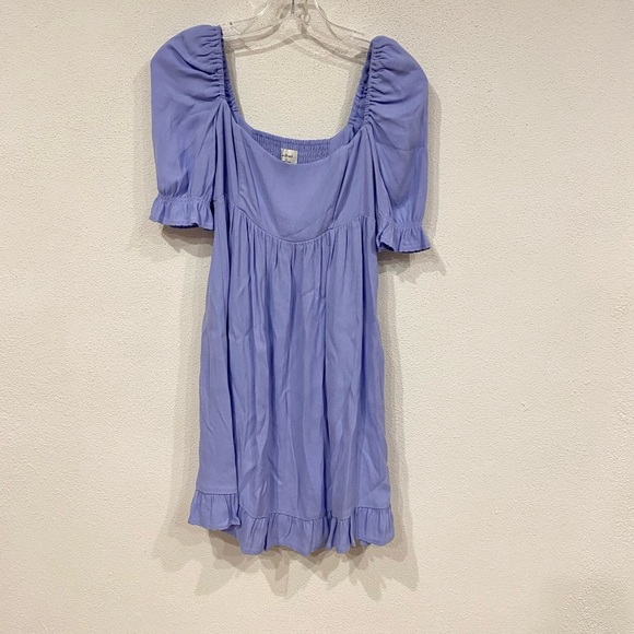 Aritzia Moorland Dress Soft Iris Size XS EUC - Picture 2 of 5